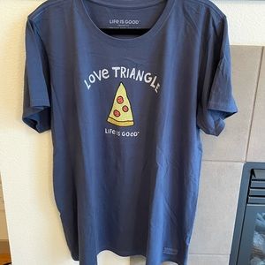 NWOT Life Is Good Crusher Tee